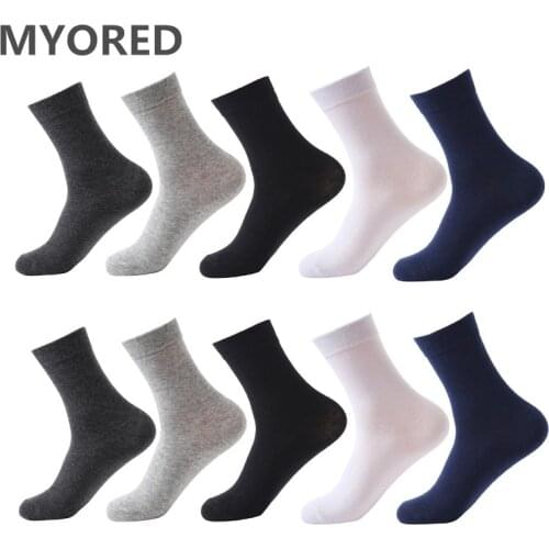 MYORED Men's Short Socks