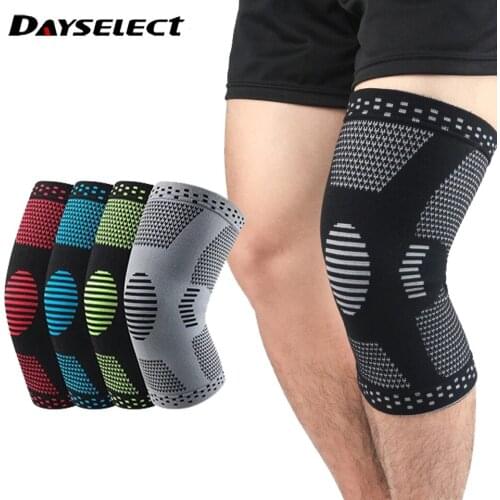 1PCS Sports Kneepad Patella Pressurized Arthritis Knee Pads Support Fitness Gear Basketball Volleyball Brace Protector