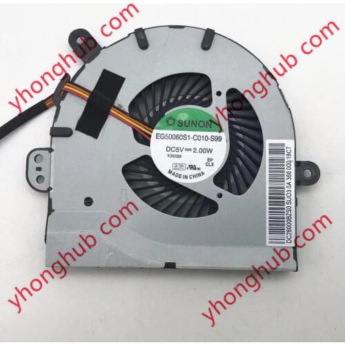 SUNON EG50060S1-C010-S99 DC 5V 2.0W Server Cooling Fan