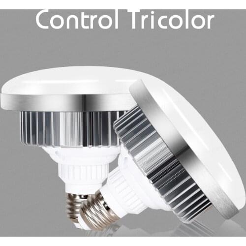 SH UFO Bulbs LED Lights Lamp Photography Photo Studio 110-230V 5500K Stepless Dimming for Softbox youtube Lamp Lighting 45W