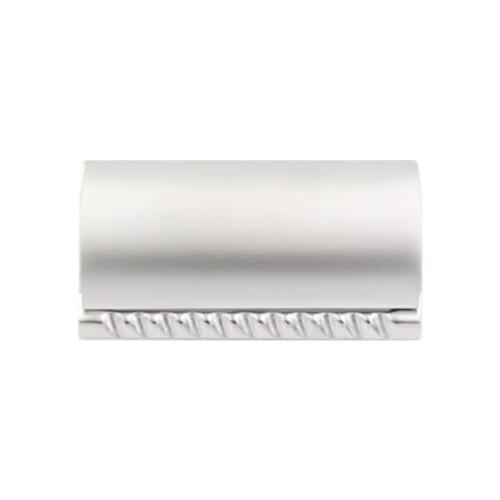 Yaqi Matte Chrome Color Scalloped Bar Double Edge Safety Razor Head