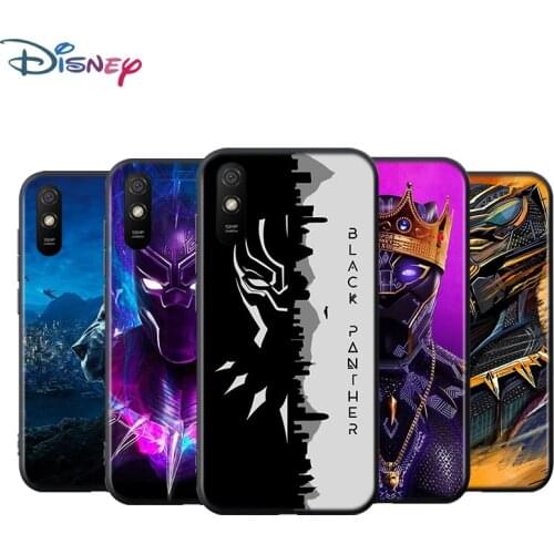 Black Panther For Xiaomi Redmi 9T 9I 9AT 9A 9C 9 8A 8 7A 7 6A 6 5A 5 4X PRO Prime Plus Black Soft Phone Case