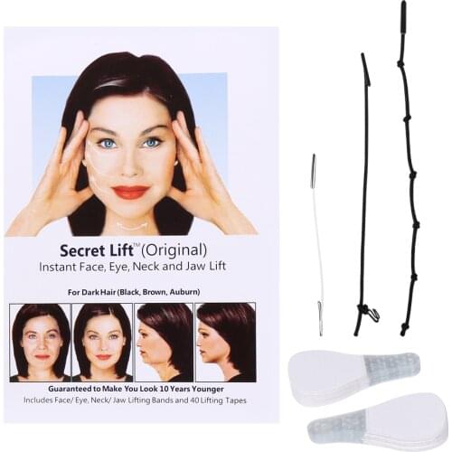 40/120/200 PCS Invisible Thin Face Stickers V-Shape Face Facial Line Wrinkle Sagging Skin Face Lift Up Fast Chin Adhesive Tape