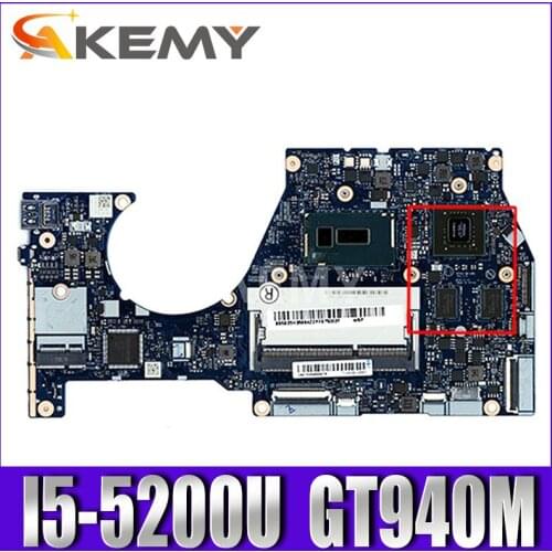 NM-A381 For Lenovo yoga 3 14 Laptop Motherboard nm-a381 i5-5200U CPU GT940M-2G Motherboard 100% Test original