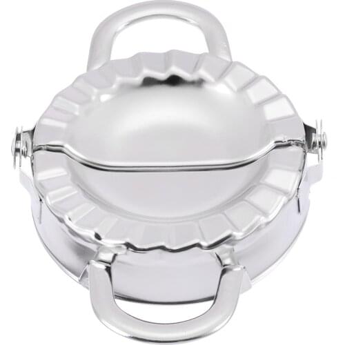 New DIY Stainless Stain Pastry Dumpling Maker Sliver Dumpling Press Wrapper Mold Cutter for Kitchen Pastry Ravioli Accessories