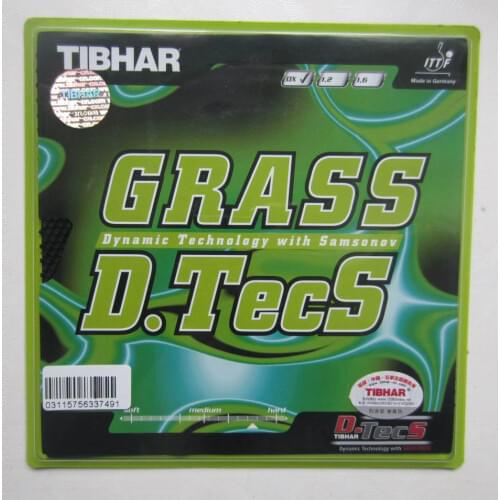 Original Tibhar GRASS D.TECS long pimples in table tennis rubber table tennis rackets racquet sport