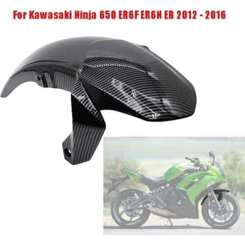 Front Fender Fairing Mudguard Front wheel Covers For Kawasaki Ninja 650 ER6F ER6N ER 2012 - 2016 2013 2014 2015 Ninja650
