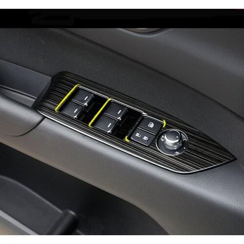 Inner Door Armrest Button Decoration Car Decoration-Covered Pack for Mazda CX-5 CX5 2nd Generation 2017 2018 Styling Car