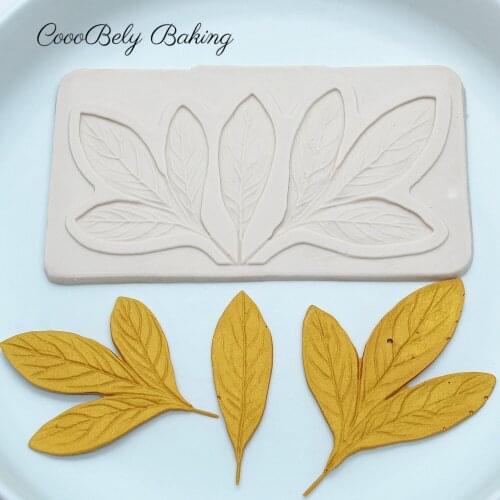 Luyou 1pc leaves lace Cake mold Silicone mold fondant mold birthday cake decorating tools chocolate Sugarcraft mold FM1861