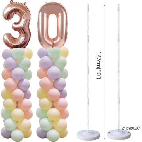 Birthday party decoration balloons accessories balloon stand ballon arch stick party baloon holder stand baby shower wedding