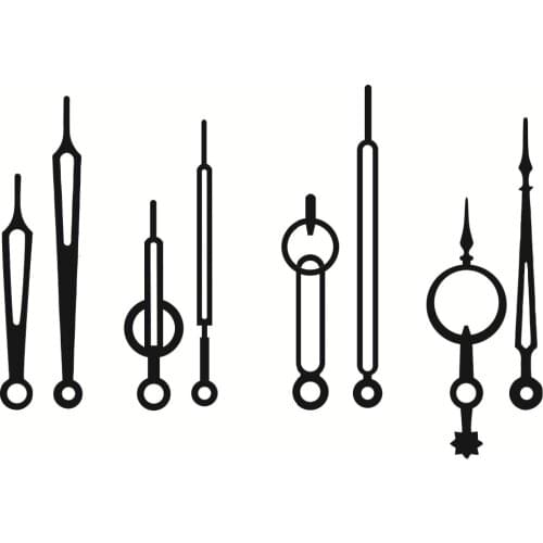 DHL 100sets Quartz Clock Movement for Clock Mechanism Repair DIY parts accessories shaft 28mm wall clock movement with hook