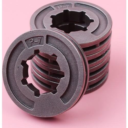 5pcs/lot Chain Drive Sprocket Rim For Stihl MS260 026 MS240 026 MS251 MS211 MS261 MS211C Chainsaw Spare Part 3/8PL P7 ID 17mm