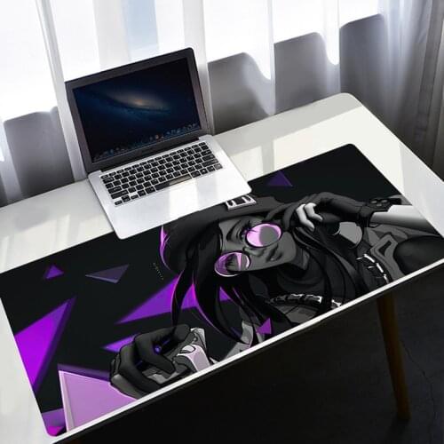 Valorant XXL Lockedge Large Gaming Mouse Pad Computer Gamer Keyboard Mouse Mat Hyper Beast Desk Mousepad for PC Desk Pad Mat