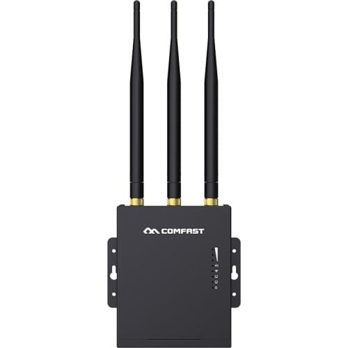 Comfast CF-E7 4G LTE Outdoor Wireless AP Wifi Router plug and play 4G SIM card Waterproof Wireless Router with 3*5dBi antenna AP