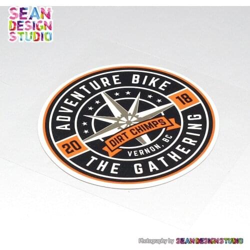 For KTM 790 990 1050 1090 1190 1290 ADV Helmet Motorcycle Motor Bike Sticker Decals Waterproof 05