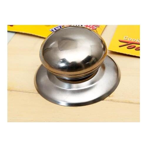 Eco-friendly Kitchenware handle, Stainless steel pot top bead 5.5*4cm