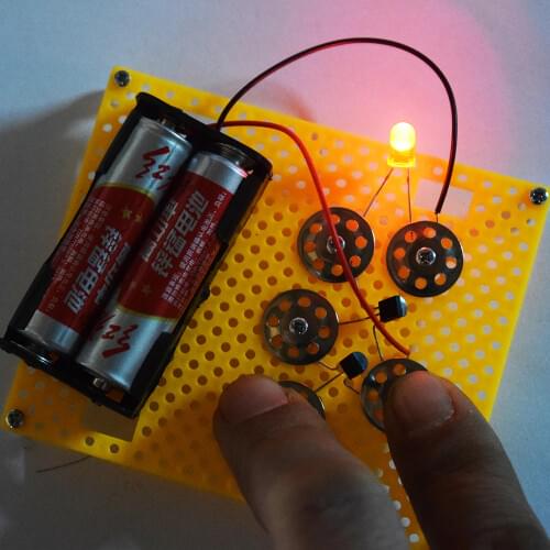 Human body conduction experiment/scientific physics experimental Educational toys/DIY technology production/puzzle/baby toys