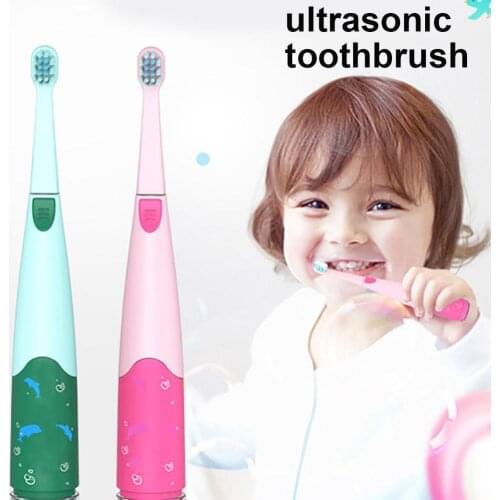 Electric Toothbrush Cordless Magnetic Charging Children Toothbrush IPX7 Waterproof Ultrasonic Automatic Tooth Brush for kids