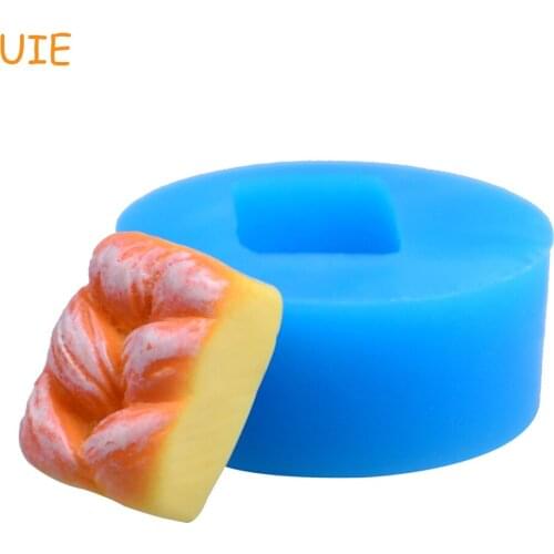 GYL018U 17.8mm Loaf of Bread Silicone Push Mold - Fondant, Cake Decoration, Baking Tools, Chocolate, Cookie Biscuit, Resin Candy