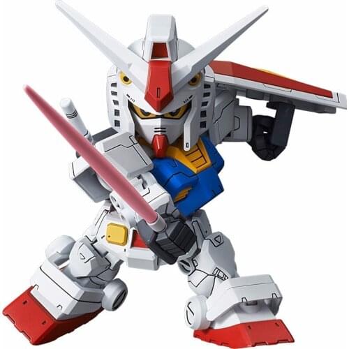 Bandai SD Gundam SDCS Assembled Model Toy SDCS01 Yuanzu Gundam RX-78-2 Gundam high=8cm