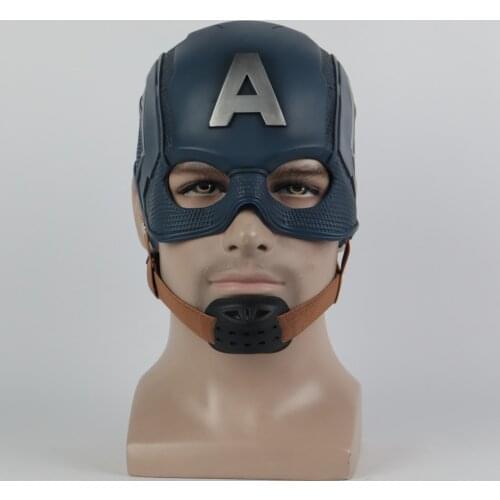 Cosplay Captain Mask America Civil War Mask Halloween Helmet Latex Mask Cosplay Costume