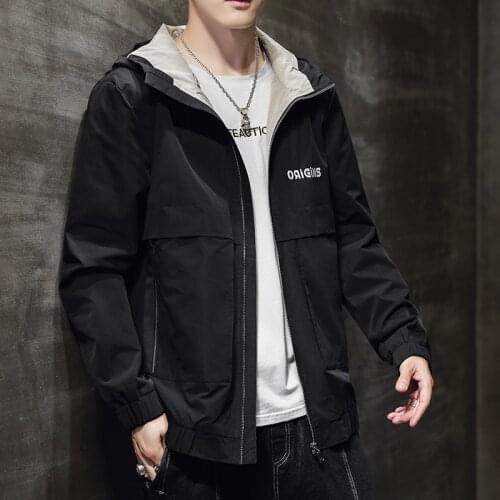 2019 New Arrival Mens Jacket Good Quality Spring and Autumn New Fashion Jackets Mens Leisure Handsome Trendy Clothes
