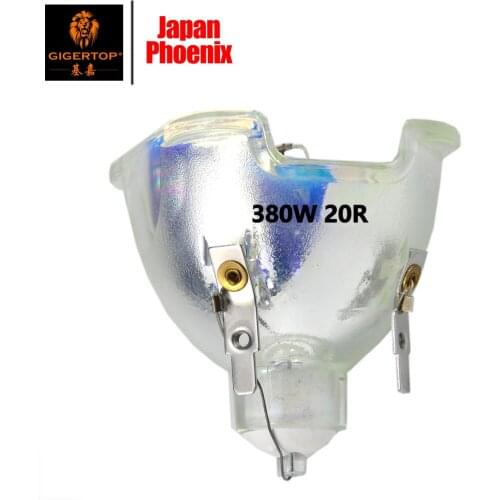 Gigertop 20R 380W High Power MSD Platinum Stage Moving Head Light Lamp 18R 20R Bulb Glass Cup Beam Spot Wash 3in1 Moving Head