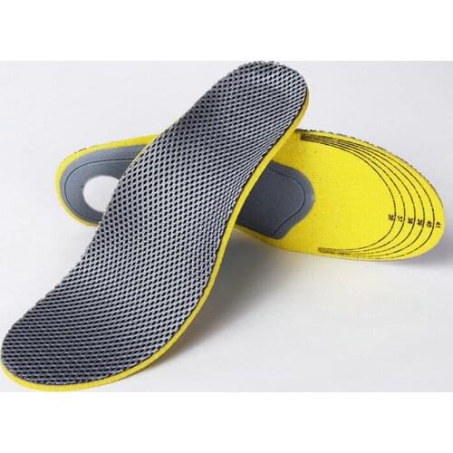 Shoe Insole Men Women Shoe Pad Breathable Feet Arch Support Insert Foot Orthotics Cushion