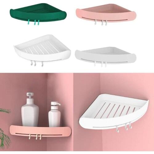 Bathroom Shelf Shower Shampoo Soap Triangle Rack Holder Cosmetic Organizer Storage Rack Corner Shower Shelf Bathroom Accessories