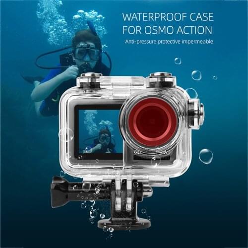 Waterproof Diving Protective Housing Case Cover for DJI OSMO Action Camera 60m Underwater Waterproof Case