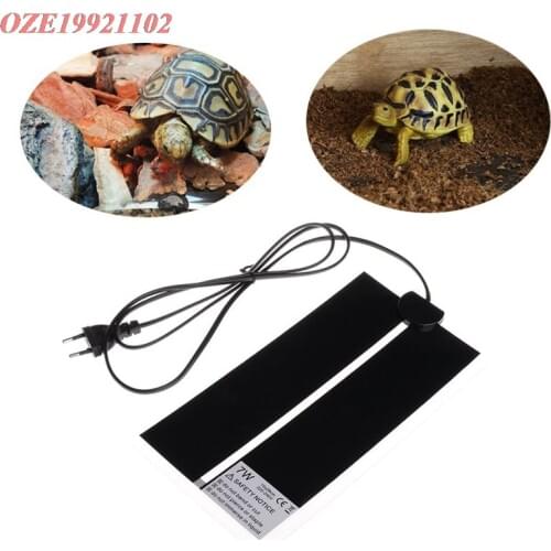 1pc Heating Warm Pad Adjustable Temperature Controller Incubator Mat Tools Terrarium Reptiles 5W 7W 14W 20W 28W 35W 45W