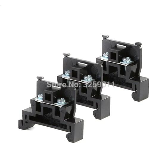 200PCS Suyep TBR-10A 10A 600V Wire Screws Terminal Block for Cable Connector Black