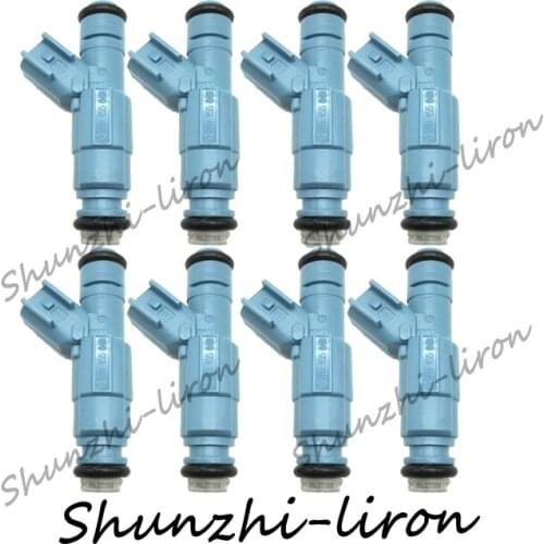 8pcs Fuel Injector Nozzle For Dodge&Jeep Dakota Durango / Ram 1500 / Commander / Grand Cherokee 4.7L 0280155849 XF1E-A5B