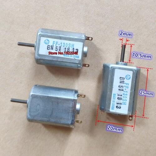 Brand new Mabuchi 6V 9V 12V 130 micro DC motor FF-130SH 13000rpm high speed metal brush motor