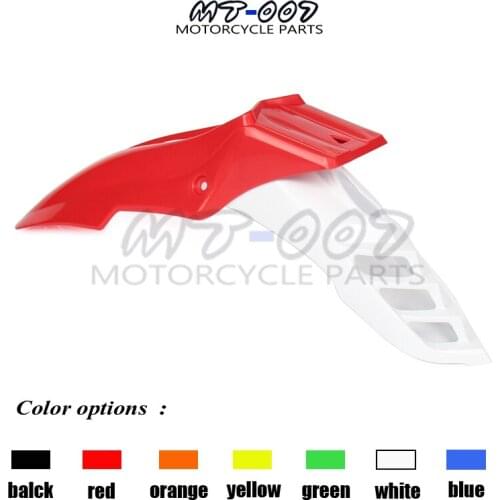 Black Off Road Dirt Pit Bike MX Motocross Motorcycle Front mudguard front fender For KLX YZF DRZ CR CRF DT RMX