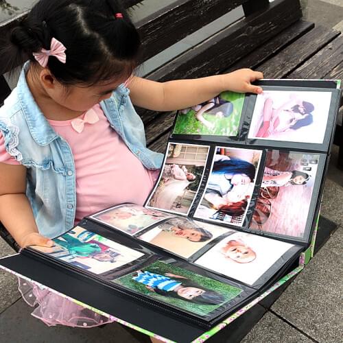 Large Capacity Child 6 Inch Photo Album Photos Cartoon Cover Baby Good Quality Lover Family Kids Picture Album Vocation Book