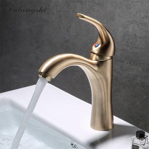 FALANGSHI Gold Bath Faucets