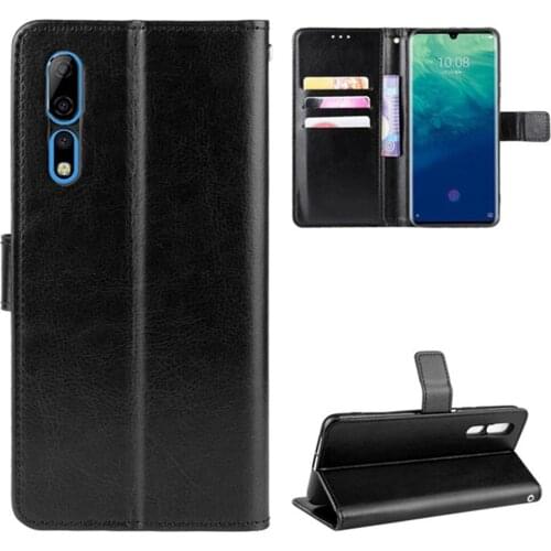 For ZTE Axon 10 Pro 5G Case 6.47 inch Luxury Flip PU Leather Wallet Lanyard Stand Case For ZTE Axon 10 Pro A2020 Phone Bags