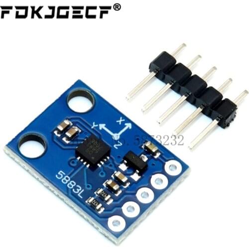 GY-273 3V-5V QMC5883L Triple Axis Compass Magnetometer Sensor Module Three Axis Magnetic Field Module For Arduino
