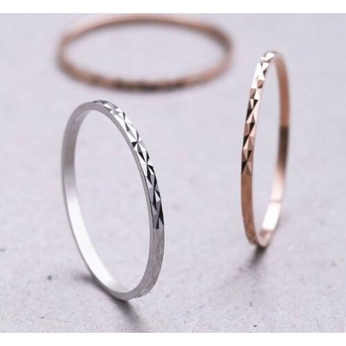 Lo Paulina S925 Silver Classic Ring 1.2mm For Women Or Men Mothers Day Gift Bijoux Wholesale Jewelry