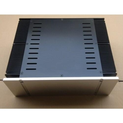 3312 Full aluminum Power amplifier chassis/Class A amplifier chassis/ External Heat Dissipation/AMP case Enclosure(Height 120mm)