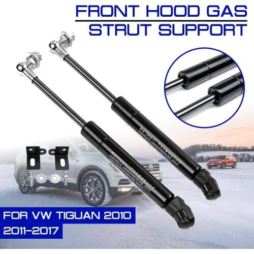 Front Engine Cover Refit Bonnet Hood For Volkswagen VW Tiguan 2010-2017 Gas Shock Lift Strut Bars Support Rod
