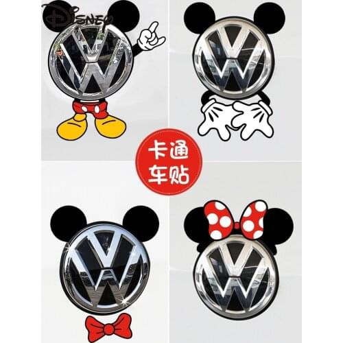 Disney cute cartoon car standard car stickers rearview mirror fuel tank tail personalized stickers car scratch stickers