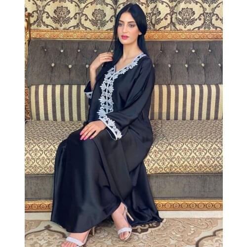 Ramadan Eid Mubarak Abaya Dubai Muslim Hijab Dress For Women Djellaba Femme Boubou Gown Turkish Islam Clothing Kaftan Mujer