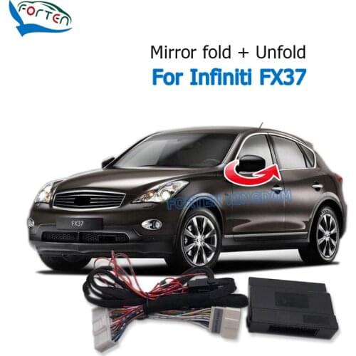 Forten Kingdom Car Auto Side Rear Mirror Folder Folding Spread Kit Module For Infiniti FX37