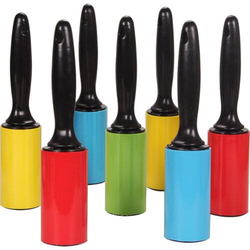 1PCs Sticky Silicone Dust Wiper Remover Cat Dog Clothes Tousle Remover Reusable Washable Lint Roller Bed Hair Cleaning Brush