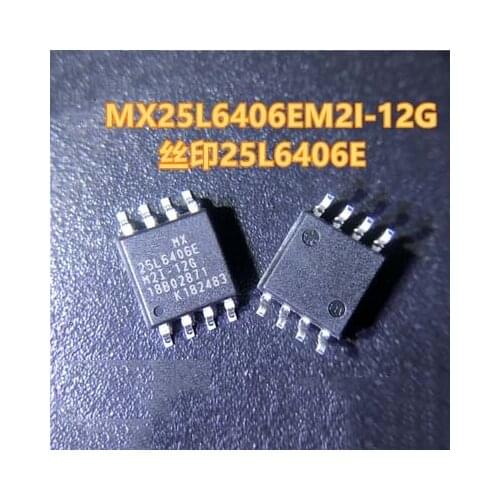 10pcs MX25L6406EM2I-12G 25L6406EM2I-12G MX25L6406E MX25L6406 25L6406E SOP-8