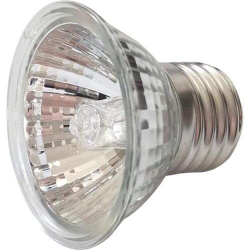 110V UVB/UVA Reptile Basking Light Heat Lamp Heater Halogen Bulb E27 75W 72 Hours Without Burning Out