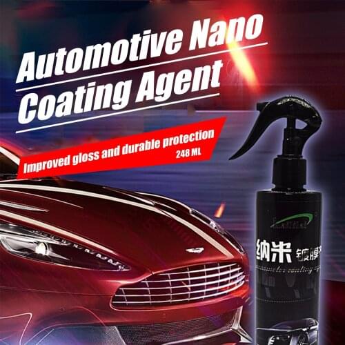 250ml Automotive Coating Paint Care Nano Ceramic Hydrophobic Coating Waterproof High Gloss Shine Liquid Car Polish Wax