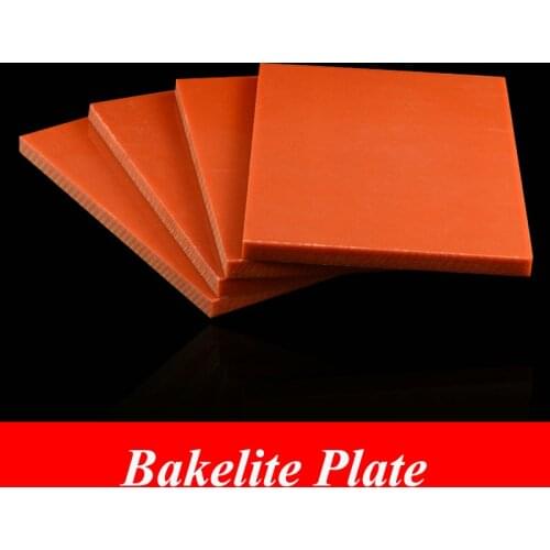 3/5/8/10mm hoja de baquelita placa tablero de prevención electrostática paneles aislados para DIY 100 x 150mm 200x250mm 300x300m